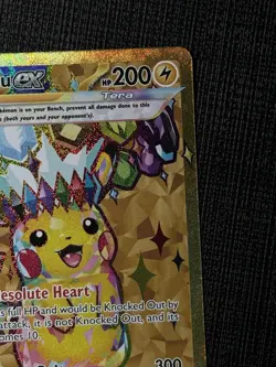 Pikachu ex 247/191 Hyper Rare Gold Surging Sparks Pokemon English NM - Image 2