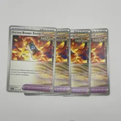 4x Ancient Booster Energy Capsule 159/182 x4 - Paradox Rift - Pokemon - Playset - Image 1