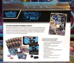 Pokemon TCG S&V Black Bolt Pokemon Center Exclusive PC ETB - Sealed - Image 2