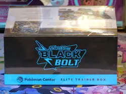 Pokemon TCG S&V Black Bolt Pokemon Center Exclusive PC ETB - Sealed - Image 5