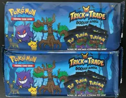 2024 Pokemon Trick or Trade 2 Booster Bundles 80 Mini Packs each Factory Sealed - Image 1