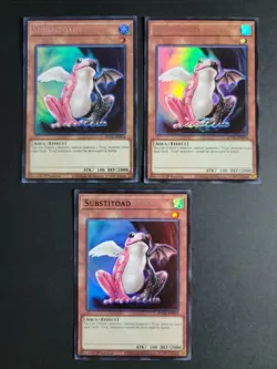Substitoad (X3) BLGG-EN054 Ultra Rare Yugioh Glorious Gallery - Image 1