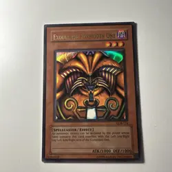 Konami Exodia the Forbidden One LOB-124 LOB Unlimited Ultra Rare 1000/1000 MINT - Image 2