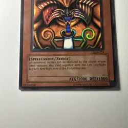Konami Exodia the Forbidden One LOB-124 LOB Unlimited Ultra Rare 1000/1000 MINT - Image 3