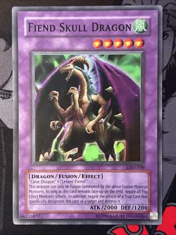 Fiend Skull Dragon LOD-039 Unlimited Super Rare LP - Image 2