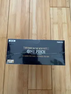 One Piece TCG OP09 Emperors in the New World English Booster Box Sealed - Image 3