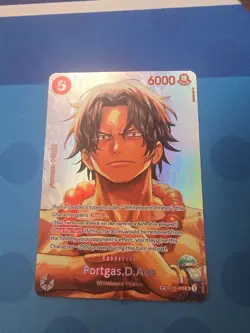 ONE PIECE TCG Portgas D Ace SP ST15-005 SR The Time of Battle OP16 English - Image 1