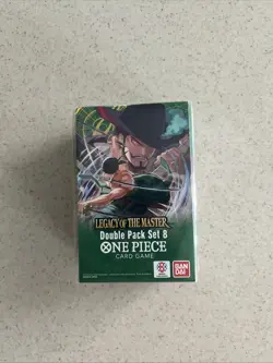 One Piece TCG Legacy of The Master Double Pack Set Of 8 Brand New Sealed - Image 1