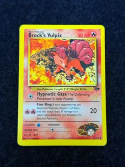 2x Brocks Vulpix Wotc Stamp Promo , Arcanine Black Star Promo Pokemon Card - Image 2