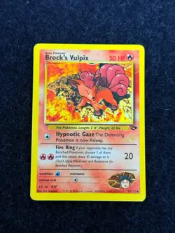 2x Brocks Vulpix Wotc Stamp Promo , Arcanine Black Star Promo Pokemon Card - Image 4