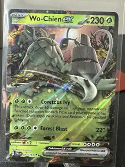 Wo-Chien Ex 027/193 Scarlet & Violet Paldea Evolved Double Rare Pokemon Tcg - Image 1