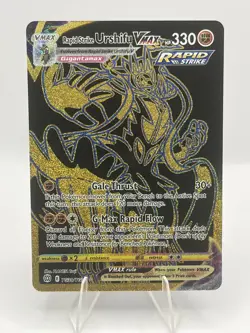 Pokemon TCG Brilliant Stars - TG30/TG30 Rapid Strike Urshifu VMAX Gold Rare - Image 1