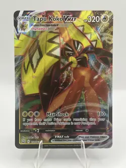Tapu Koko VMAX - 051/163 Ultra Rare (Swsh05: Battle Styles) NM - Pokemon TCG - Image 1