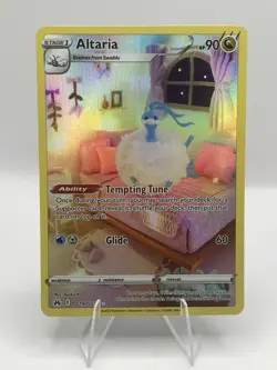 Pokemon TCG Altaria GG19/GG70 Crown Zenith Galarian Gallery Full Art English - Image 1