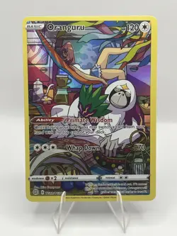 Pokemon 2022 Brilliant Stars Oranguru Full Art Ultra Rare TG12/TG30 - Image 1
