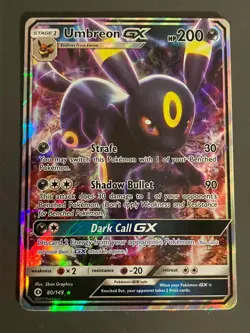 Pokemon Umbreon GX - SM Base Set (SM01) - 80/149 Ultra Rare - Image 3