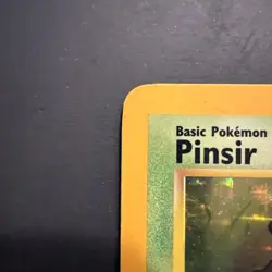 Pokemon Pinsir ERROR NO SYMBOL JUNGLE Holo Unlimited 9/64 WOTC - Image 2