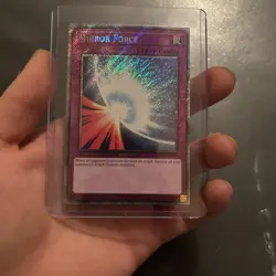 Yugioh Mirror Force (Platinum Secret Rare) RA03-EN093 Quarter Century Bonanza - Image 1