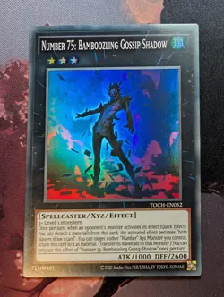 Number 75: Bamboozling Gossip Shadow - TOCH-EN052 - Super Rare - Yugioh - Image 1