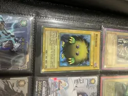 YUGIOH KURIBOH SUPER RARE 1ST EDITION INK ERROR MISPRINT FADED MRD-071 NM+/MINT - Image 3