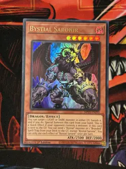 Yugioh! Bystial Saronir - MP25-EN293 - Ultra Rare - 1st Edition NM - Image 1