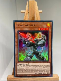 Yugioh Laval Archer GFTP-EN002 Ultra Rare 1st Edition NM - Image 1