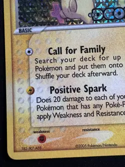 Plusle 44/107 EX Deoxys Pokemon Card Reverse Holo Foil Rare HP - Image 5