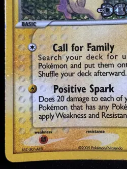 Plusle 44/107 EX Deoxys Pokemon Card Reverse Holo Foil Rare MP - Image 5