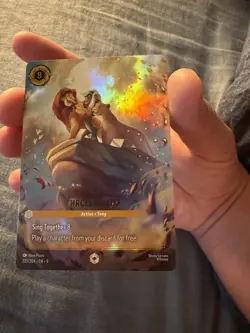 Circle of Life (Enchanted) 225/204 Fabled Holo 2025 Disney Lorcana Card Fresh NM - Image 1
