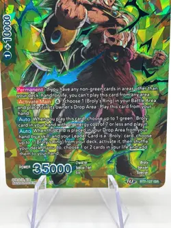 Dragon Ball Super Card Game - SS3 Broly, Saiyan Berserker BT7-127 ISR (1) - Image 3