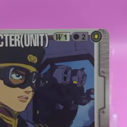 Worker/ GUNDAM WAR TCG official Japanese Trading Card Rare CH-55 - Image 4