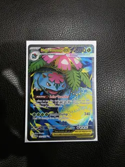 Mega Venusaur EX 155/132 Mega Evolution ENGLISH Pokemon TCG Card NM Ready - Image 1