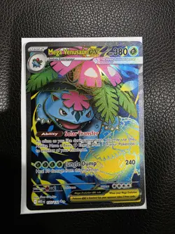 Mega Venusaur EX 155/132 Mega Evolution ENGLISH Pokemon TCG Card NM Ready - Image 5