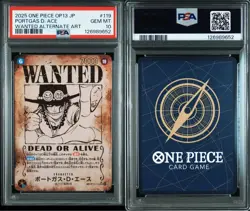 PSA 10 Portgas D. Ace SP Wanted OP13-119 2025 ONE PIECE Card Japanese graded - Image 1