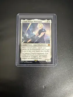 Magic: The Gathering Final Fantasy Cloud Midgar Mercenary Normal Non-Foil Card - Image 1