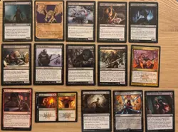 Budget Casual Commander MTG Black Red Tokens With Lagomos Hand Of Hatred Ready - Image 3