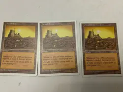 City of Brass MTG Core Set 5th Edition Regular lot of 3 - Image 1