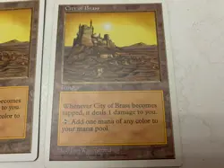 City of Brass MTG Core Set 5th Edition Regular lot of 3 - Image 2