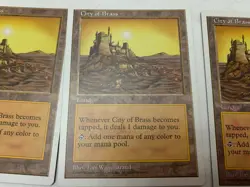 City of Brass MTG Core Set 5th Edition Regular lot of 3 - Image 3