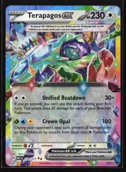 Terapagos ex 179/217 ME: Ascended Heroes Double Rare Pokemon Card - Image 1