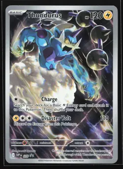 Thundurus 209 SV: Scarlet & Violet Black Star Promo Pokemon Card - Image 1