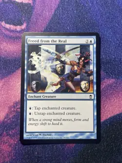 MTG Freed from the Real (Saviors of Kamigawa - SOK) - Near Mint NM - Image 1