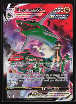 Rayquaza VMAX TG20 SWSH12 Silver Tempest Trainer Gallery Ultra Rare Pokemon Card - Image 1