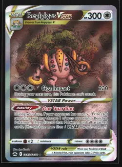 Regigigas VSTAR GG55 Crown Zenith: Galarian Gallery Ultra Rare Pokemon Card - Image 1