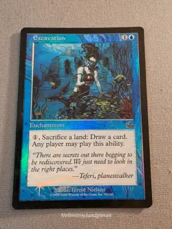 MTG Foil Prophecy Excavation Uncommon #33 - Image 1