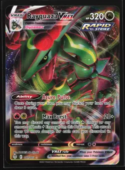 Rayquaza VMAX 111/203 SWSH07: Evolving Skies Ultra Rare Pokemon Card - Image 1