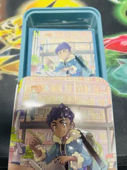 Pokemon TCG S-Chinese Trainer's Collection Box Hop Iron Box+Card Sleeves - Image 3