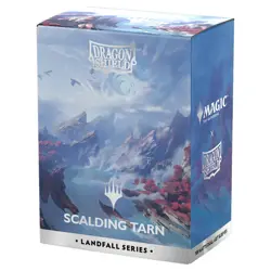 Dragon Shield: Magic the Gathering: Landfall: Scalding Tarn Dual Matt Sleeves - Image 1