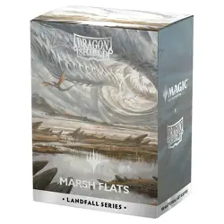 Dragon Shield: Magic the Gathering Landfall Series Marsh Flats Dual Matt Sleeves - Image 1