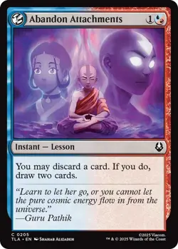 Abandon Attachments C Avatar: The Last Airbender 205 NM - Image 1